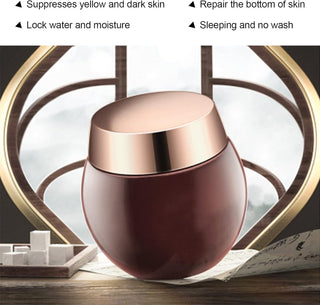 130G Mascarilla Facial Para Dormir a Base De Hierbas Chinas, Mascarilla Hidratante Hidratante Durante La Noche Mascarilla Hidratante, Mascarilla Hidratante Para Reparación De La Piel Durante La Noche