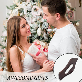 Masaje De Madera De Haya, En Forma De Gua Sha Cuerpo De Madera Raspado Masaje Rascador De Masaje Linfático Drenaje Linfático Masajeador Para Cara, Cuello, Cuerpos Gua Sha Madera Eliminación De