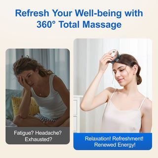 Hair Relaxation Tool 3D Massage Comb Smart Scalp Massager Relieves