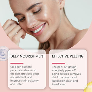 Mascarilla De Colágeno, Mascarilla Facial De Colágeno Para Envolver Durante La Noche, Collagen Night Wrapping Mask, Mascarilla De Noche De Colágeno (1 Piezas)
