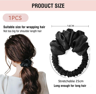 Rizador De Pelo Sin Calor, Sin Calor, Para Dormir, Sin Calor Para Cabello Largo, Color Negro