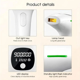 Professional Laser Epilator IPL Hair Removal Body Bikini Leg