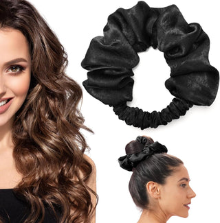 Rizador De Pelo Sin Calor, Sin Calor, Para Dormir, Sin Calor Para Cabello Largo, Color Negro