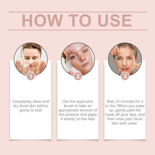 Mascarilla De Colágeno, Mascarilla Facial De Colágeno Para Envolver Durante La Noche, Collagen Night Wrapping Mask, Mascarilla De Noche De Colágeno (1 Piezas)