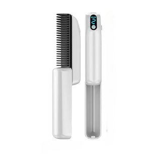Negative Ion Hair Straightener Styling Comb Electric Hair Brush With