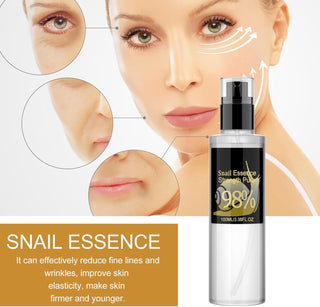 Snail 96 Mucin Power Essence 100Ml + Snail 92 Cream 100G, Esencia De Poder De Mucina Avanzada De Caracol 96 Con Ácido Hialurónico, Reduce Las Líneas De Expresión, Hidrata Y Reafirma La Piel