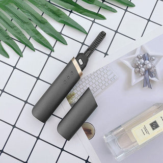 Electric Heated Eyelash Curler Portable Pen 40s Quick Heating USB