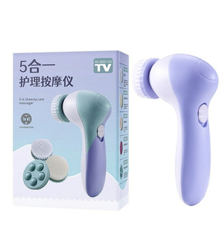 5 In 1 Electric Exfoliating Facial Cleansing Brush Pore Blackhead