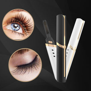 Electric Heated Eyelash Curler Portable Pen 40s Quick Heating USB