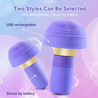 New Design Waterproof Electric Facial Cleansing Brush Ultrasonic