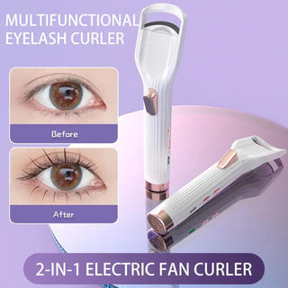Pain-free Eyelash Curler Portable Electric Heated Eyelash Curler with