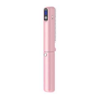 Portable Hair Styling Tool Hair Straightening Comb Portable Hot Brush