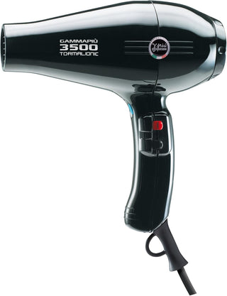 Gamma Piu 3500 Power - Secador De Pelo, Color Negro