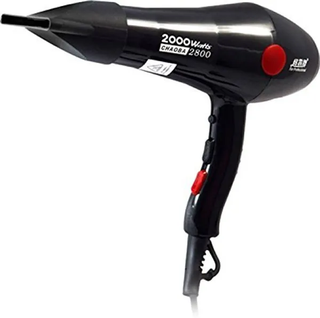 CHAOBA 2000 Watts Professional Hair Dryer (Black)