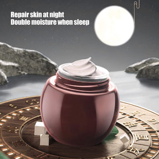 130G Mascarilla Facial Para Dormir a Base De Hierbas Chinas, Mascarilla Hidratante Hidratante Durante La Noche Mascarilla Hidratante, Mascarilla Hidratante Para Reparación De La Piel Durante La Noche