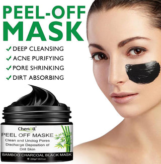 Blackhead Remover Mask, Peel off Máscara,Mascarilla Exfoliante, Mascarilla Negra, Deep Cleansing Mascarilla Exfoliante Limpiadora Contra Puntos Negros Y Acné Para, Mascarillas Hidratantes